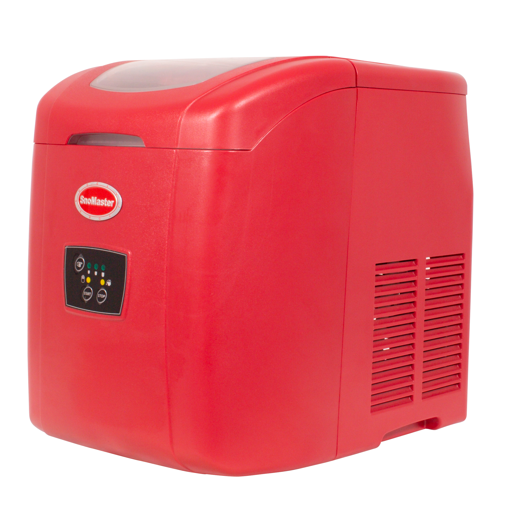 SnoMaster – 12Kg Counter-Top Ice-Maker – Red